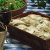 Cabbage Parcels with Squash Ricotta Sauce