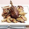 Lamb with Roasted Apples and Onions
