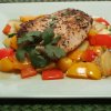 Pan-Sautéed Tilapia with Gingered Vegetables