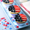 Wave the Flag Cupcakes