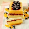 Blueberry-Citrus Sorbet "Layer Cake"