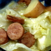 Quick Cabbage Kielbasa
