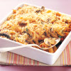 Mushroom, Tomato and Cheese Pasta Bake